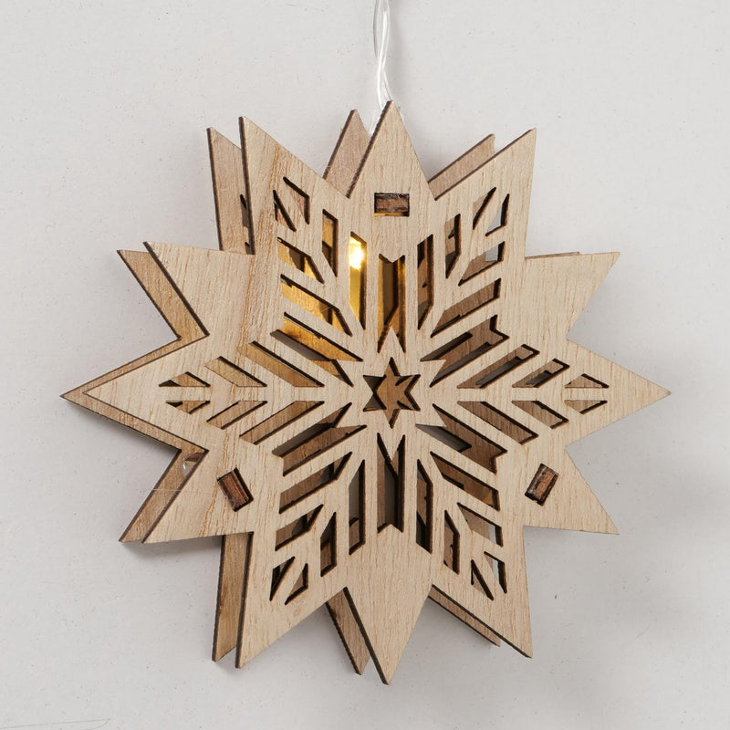 Load image into Gallery viewer, Boltze home lichtketting led met 10 houten sterren
