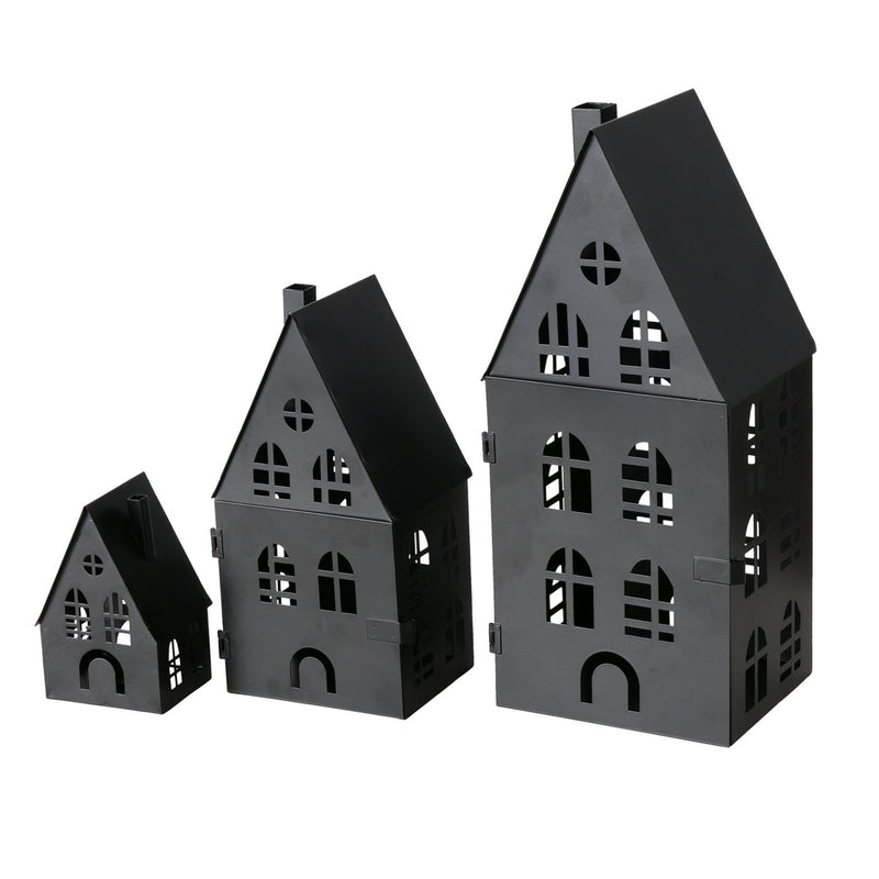 Load image into Gallery viewer, Boltze home lantaarnset huis 3-delig
