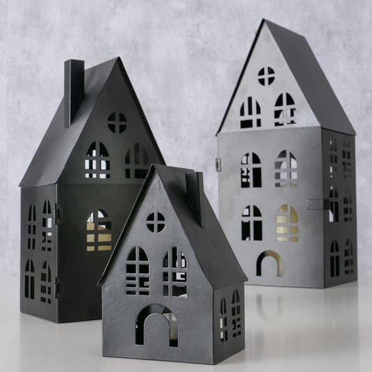 Boltze home lantaarnset huis 3-delig