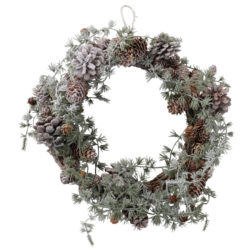 Load image into Gallery viewer, Boltze home krans met dennenappels 32cm
