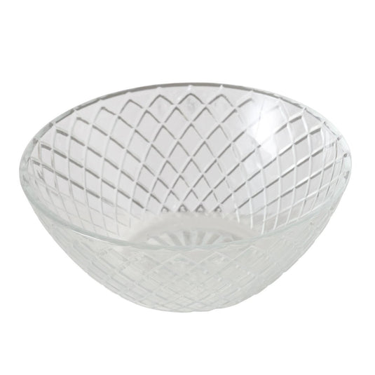 Boltze home schaal rond glas dia.13x5cm