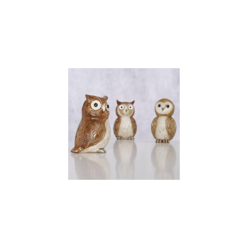 Load image into Gallery viewer, Boltze home figuur eulenius uil 6x9cm

