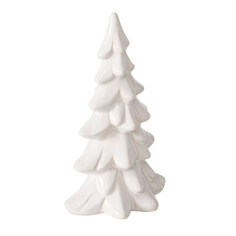 Load image into Gallery viewer, Boltze home deco kerstboom cristo steen h20cm wit
