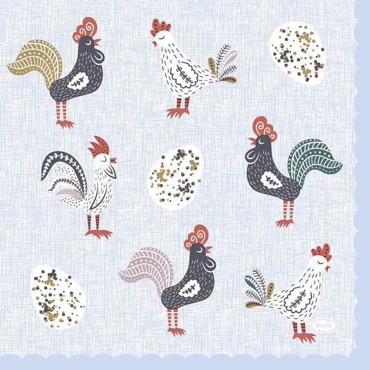 Duni servetten easter morning 33x33cm