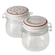 Boltze home voorraadpot charlene 450 ml h11,5cm helder glas