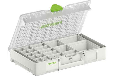Festool accessoires sys3 org l 89 systainer organizer | inclusief 20 inzetbakjes - 204856