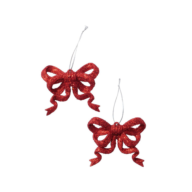 Load image into Gallery viewer, Boltze home kersthanger strik rood set a 2
