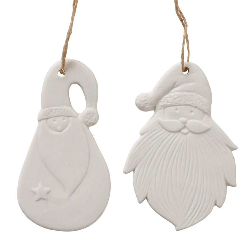Load image into Gallery viewer, Boltze home hanger kerstman melio porselein 10x0,5cm
