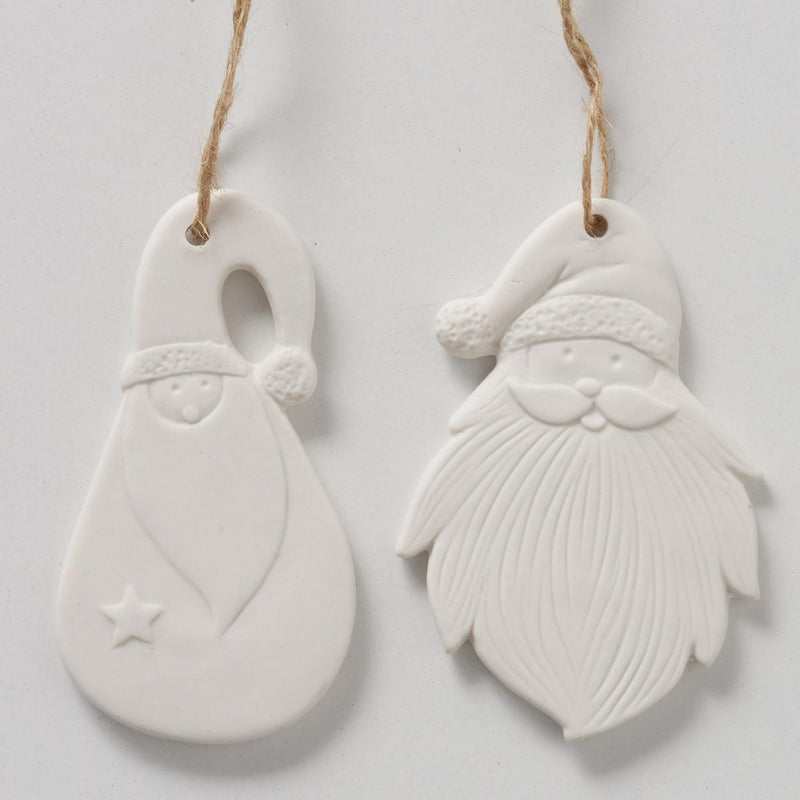 Load image into Gallery viewer, Boltze home hanger kerstman melio porselein 10x0,5cm
