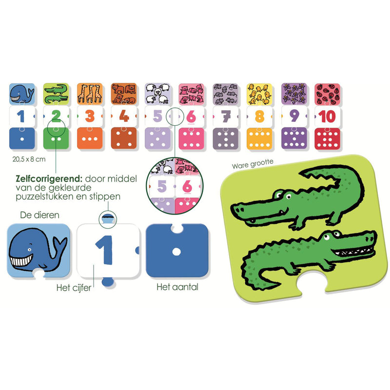 Load image into Gallery viewer, Jumbo ik leer cijfers educatief spel

