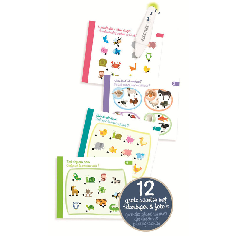 Load image into Gallery viewer, Jumbo electro wonderpen ontdek de dieren educatief spel
