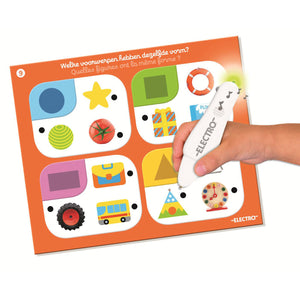 Electro jumbo wonderpen vormen kleuren educatief spel