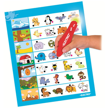 Electro jumbo wonderpen dierenpret educatief spel