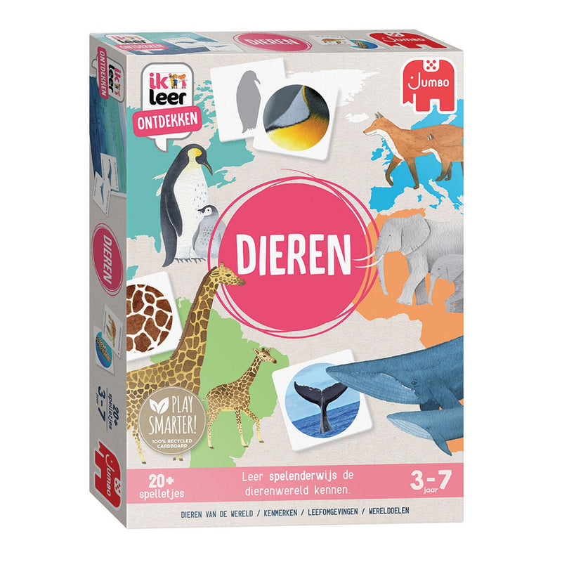 Load image into Gallery viewer, Ik leer jumbo ontdekken dieren educatief spel
