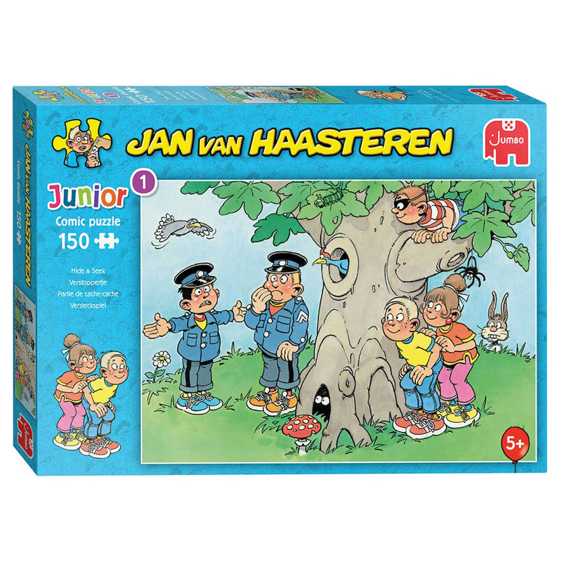 Load image into Gallery viewer, Jan van Haasteren Legpuzzel Junior Verstoppertje, 150st.
