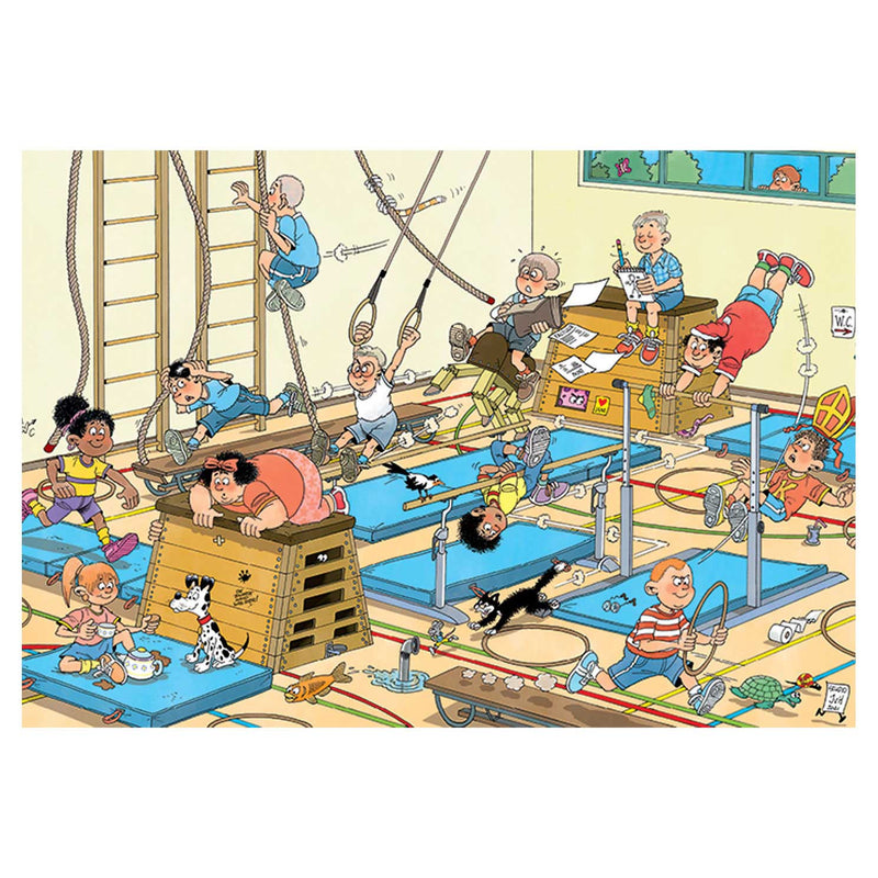 Load image into Gallery viewer, Jan van Haasteren Legpuzzel Junior Apenkooien, 240st.
