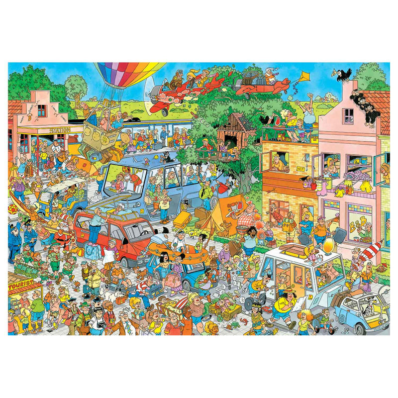 Load image into Gallery viewer, Jan van Haasteren Legpuzzel - Muziekwinkel en Vakantiekriebels, 1000st.
