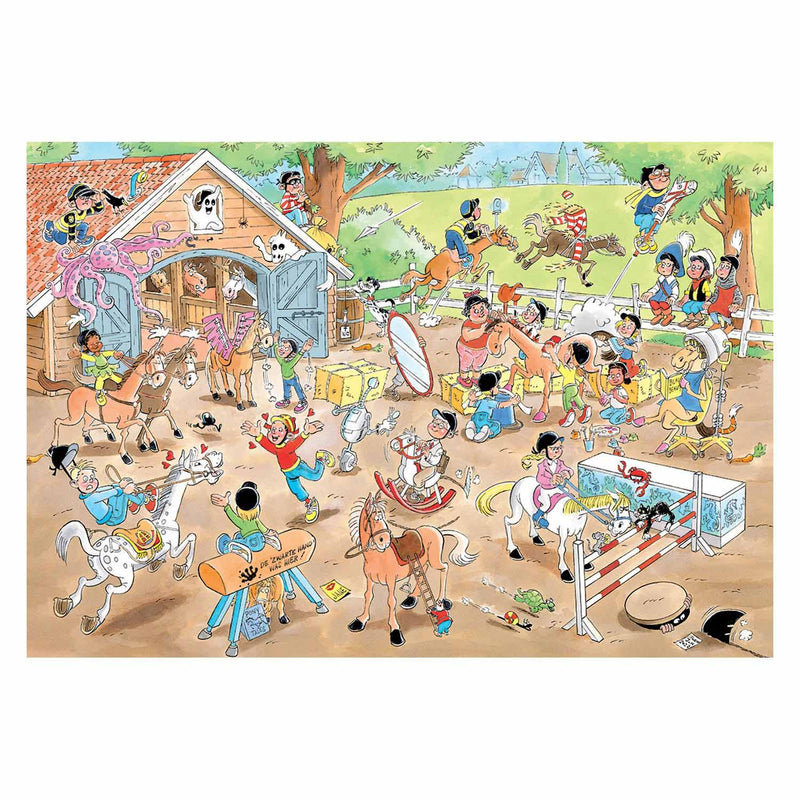 Load image into Gallery viewer, Jumbo jan van haasteren junior puzzel sku 12 360pcs de manege

