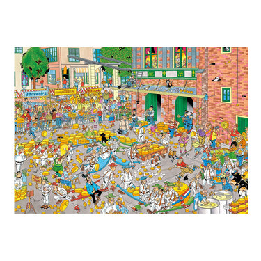 Jan van haasteren legpuzzel - hollandse tradities, 2x1000st.