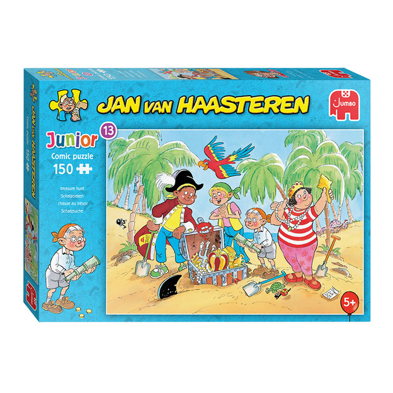 Load image into Gallery viewer, Jan van haasteren legpuzzel junior schattenjacht, 150st.
