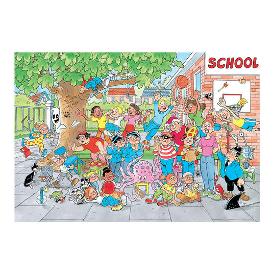 Jan van haasteren legpuzzel junior klassenfoto, 360st.