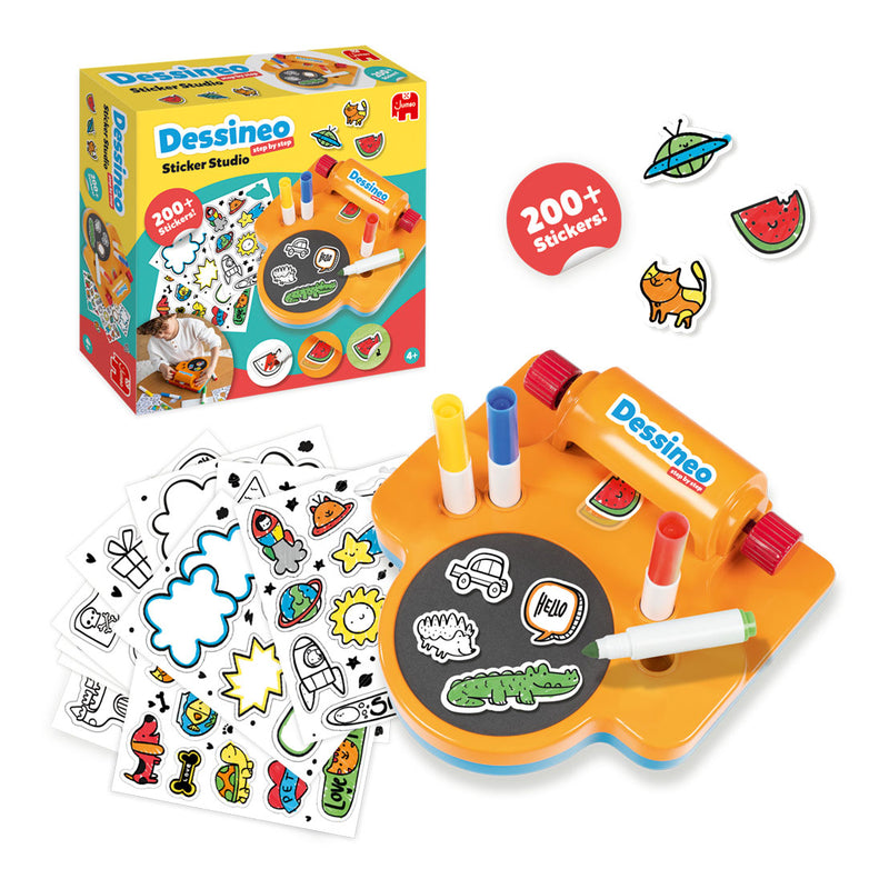 Load image into Gallery viewer, Jumbo dessineo sticker studio
