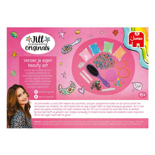 Jumbo - jill schirnhofer - versier je eigen beauty set - knutselset - knutselpakket 6 jaar