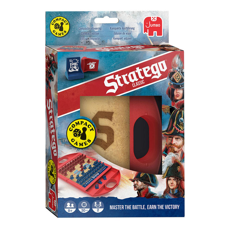 Load image into Gallery viewer, Stratego compact bord reisspel
