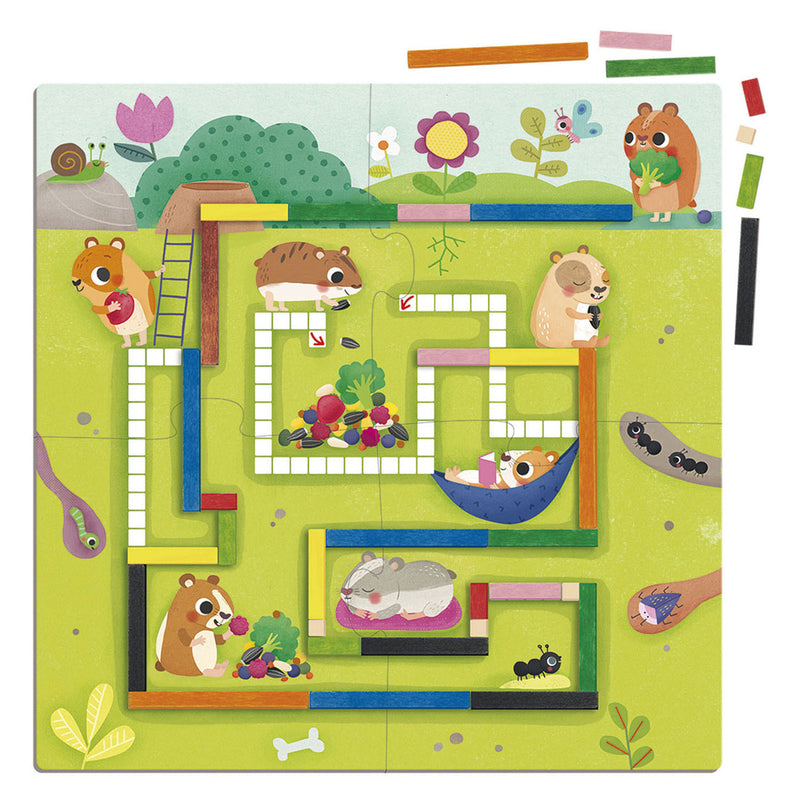 Load image into Gallery viewer, Goula jumbo hamsters 1 tot 10 educatief rekenspel
