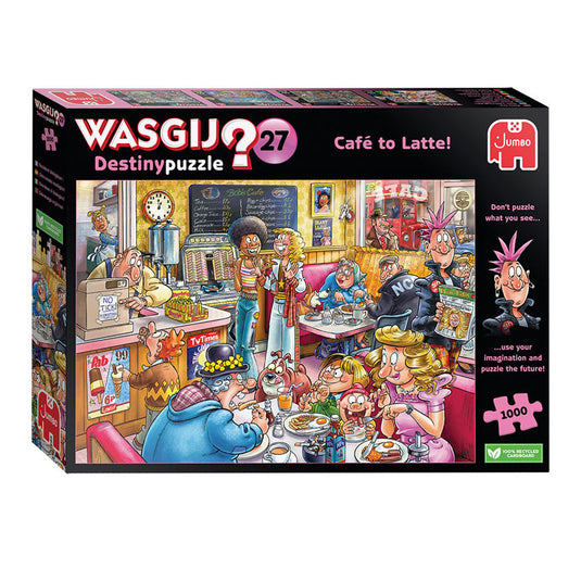 Jumbo wasgij destiny 27 legpuzzel de koffieshop!, 1000st.