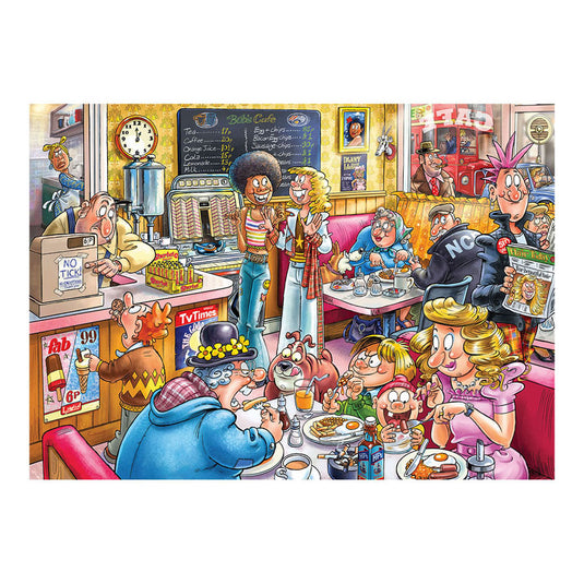 Jumbo wasgij destiny 27 legpuzzel de koffieshop!, 1000st.