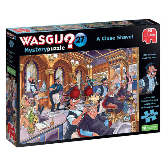Jumbo wasgij mystery 27 - vlam in de pan!, 1000st.