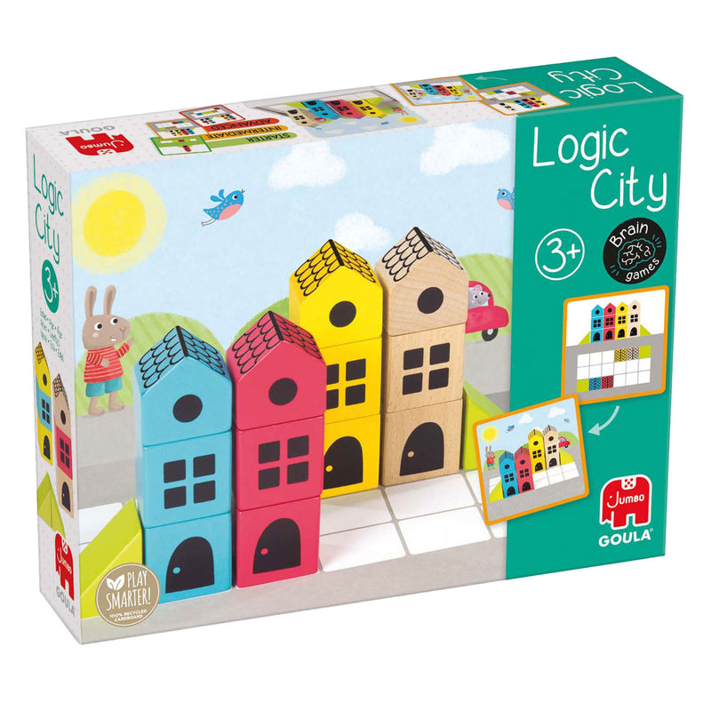 Load image into Gallery viewer, Jumbo goula - logische stad educatief kleuterspel
