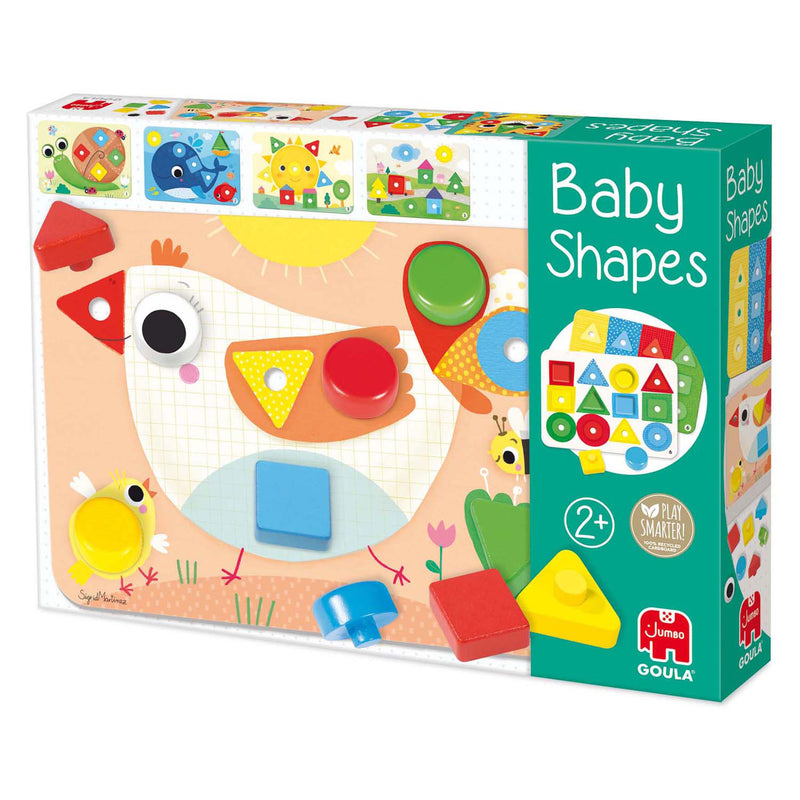 Load image into Gallery viewer, Jumbo goula - baby shapes het vormenspel
