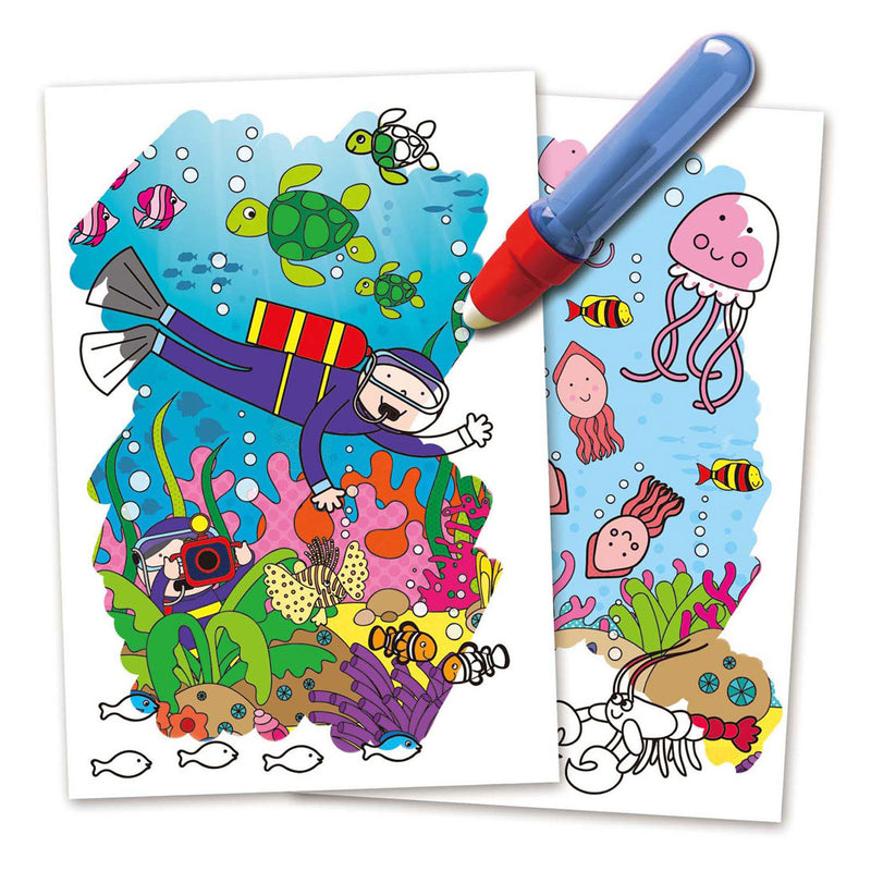 Load image into Gallery viewer, Galt kleurboekje watermagie under the sea
