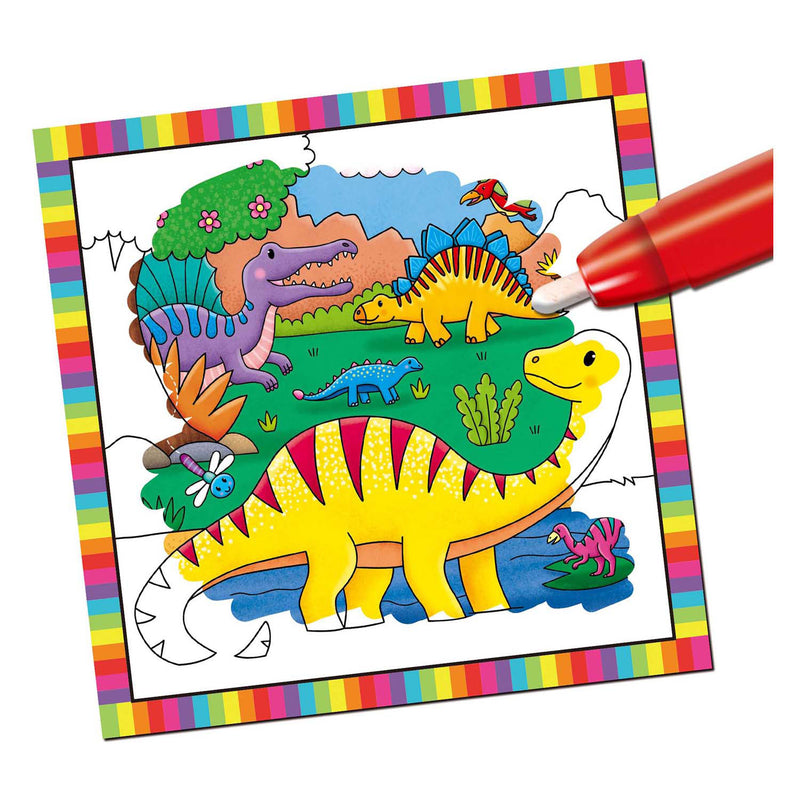 Load image into Gallery viewer, Galt jumbo - water magic - baby dino's - water kleurboek - kleurboek dreumes - vanaf 1 jaar
