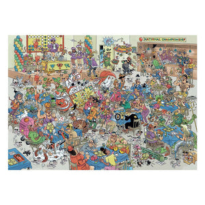 Jumbo puzzel 1000 st. jvh nk mens erger je niet