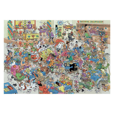 Jumbo jan van haasteren puzzel nk mens erger je niet 2000 stukjes