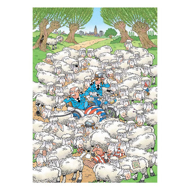 Jan van haasteren legpuzzel expert 7 - lam gelegd, 500st.