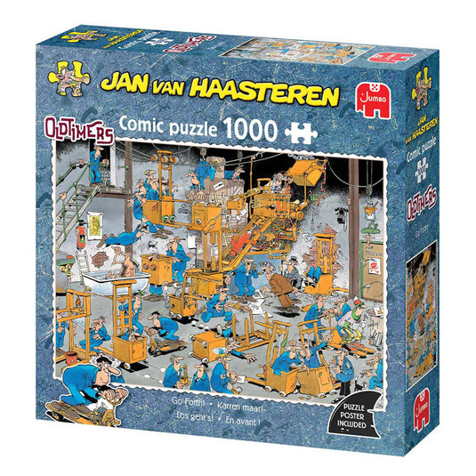 Jumbo puzzel jvh karren maar! 1000pcs