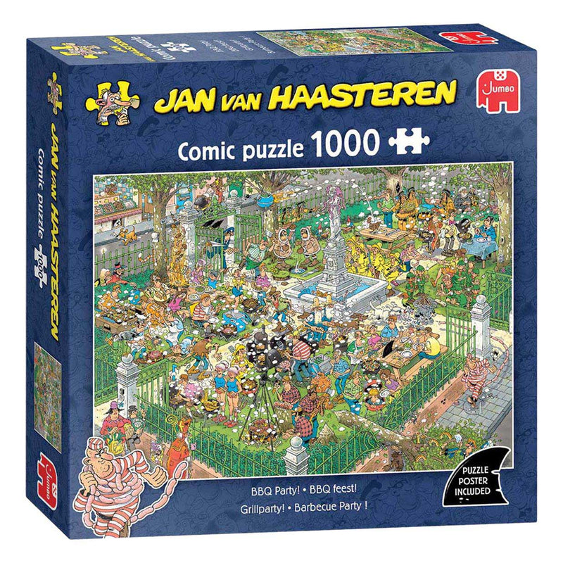 Load image into Gallery viewer, Jumbo puzzel 1000 st. jvh bbq feest!
