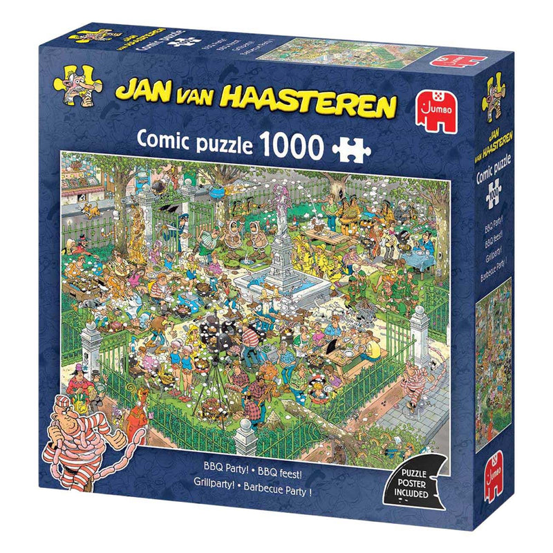 Load image into Gallery viewer, Jumbo puzzel jvh bbq party! 1000pcs
