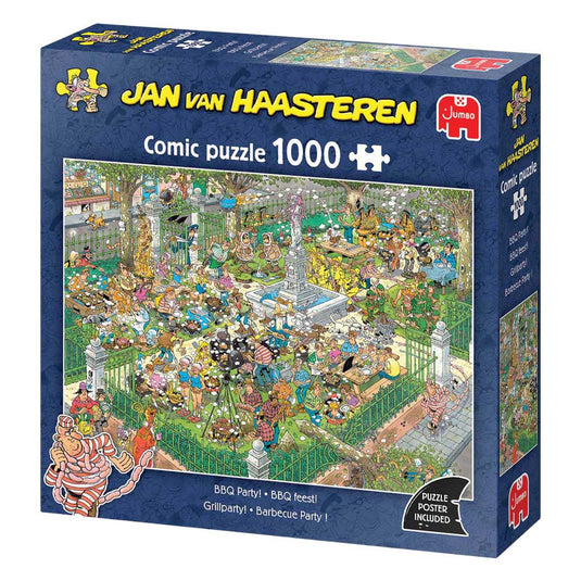 Jumbo puzzel jvh bbq party! 1000pcs