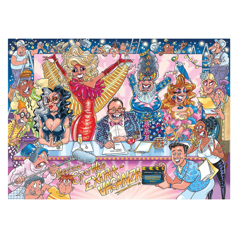Afbeelding laden in galerijviewer, Merkloos sans marque wasgij original 42 legpuzzel - glitter en schitter!, 1000st.
