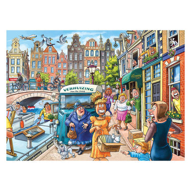 Wasgij original 45 - verhuisdag! - 1000 stukjes puzzel - legpuzzel
