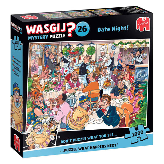 Jumbo wasgij mystery 26 legpuzzel - date night!, 1000st.