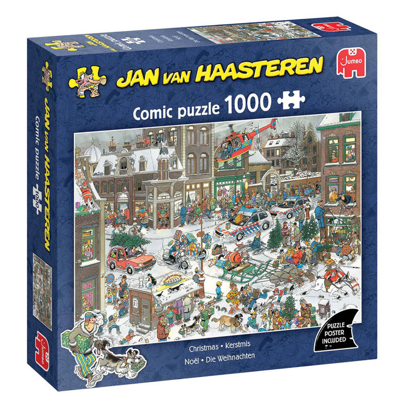 Load image into Gallery viewer, Jumbo jan van haasteren legpuzzel - kerstmis, 1000st.
