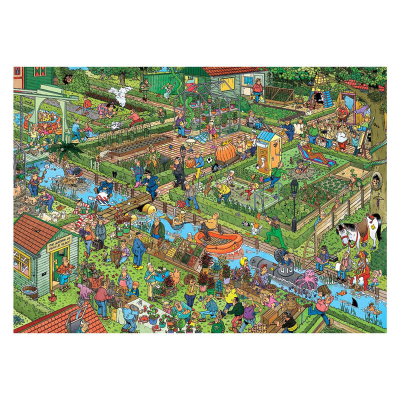 Load image into Gallery viewer, Jumbo jan van haasteren legpuzzel - volkstuintjes, 1000st.
