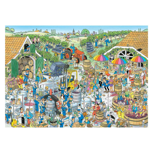 Jumbo jan van haasteren legpuzzel - de wijnmakerij, 1000st.