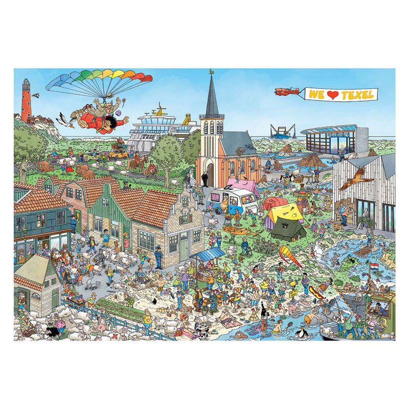 Load image into Gallery viewer, Jumbo jan van haasteren texel puzzel 1000pcs
